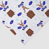 フェスティバルブルーカスキークリスマストインデーナー 薄葉紙 (詳細)