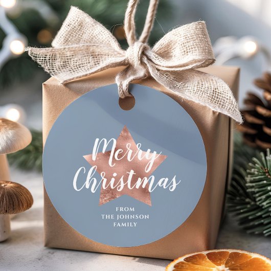 フェスティバルブルースタークリスマス フェイバータグ