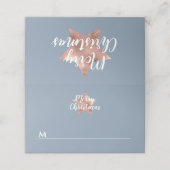 フェスティバルブルースタークリスマス プレイスカード (外部開封)