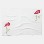 フェスティバルベリーカラーオーナメントBe メリー キッチンタオル (横)