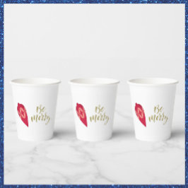 フェスティバルベリーカラーオーナメントBe メリー 紙コップ