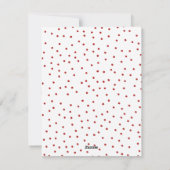 フェスティバルベリーハンドレターハッピーホリデーズフォト シーズンカード (裏面)