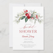 フェスティバルベリーブライダルシャワー招待 招待状 (正面)