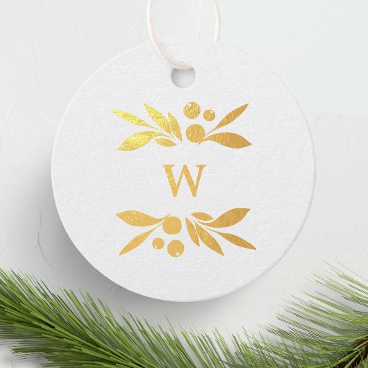 フェスティバルベリー伝統的グリーン&レッドクリスマス フェイバータグ