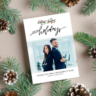 フェスティバルベリ企業のービジネスホリディフォト シーズンカード