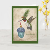 フェスティバルベンクリスマスカード カード (黄色い花)