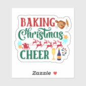 フェスティバルベーキングがクリスマス応援を広げる! シール (シート)