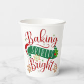 フェスティバルベーキングスピリッツ明るいクリスマス 紙コップ (裏面)
