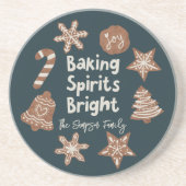 フェスティバルベーキングスピリッツ明るい緑 コースター (正面)