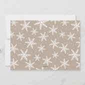 フェスティバルベージュスクリプト5フォトコラージュ シーズンカード (裏面)