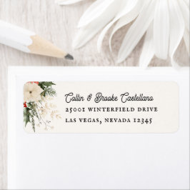 フェスティバルベージュホリデイ差出人住所 ラベル