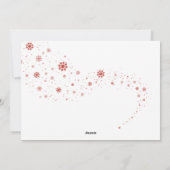 フェスティバルペットフォトメリークリスマススクリプト シーズンカード (裏面)