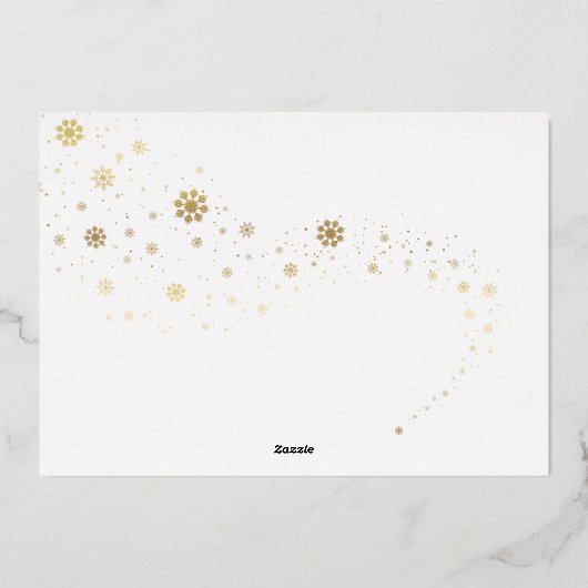 フェスティバルペットフォトメリークリスマス 箔シーズンカード (裏面)