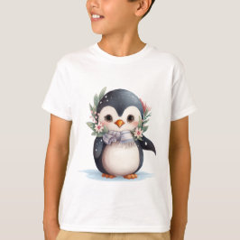 🎄フェスティバルペンギンホリデーシャツforボーイズ tシャツ