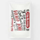 フェスティバルホットココアバーベンダー 横断幕 (縦)