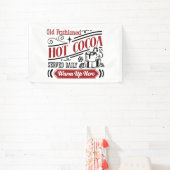 フェスティバルホットココアバーベンダー 横断幕 (インサイチュ)