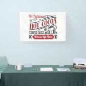 フェスティバルホットココアバーベンダー 横断幕 (トレードショー)