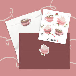 フェスティバルホットココアマグドールステッカー シール