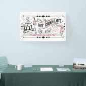 フェスティバルホットチョコレートクリスマスバナー 横断幕 (トレードショー)