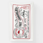 フェスティバルホットチョコレートクリスマス 横断幕 (縦)