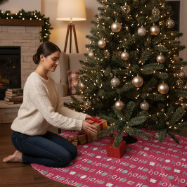 フェスティバルホホホホホシック ブラッシュドポリエステルツリースカート