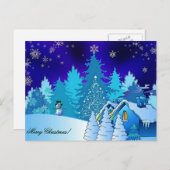 フェスティバルホリディポストカード シーズンポストカード (正面/裏面)