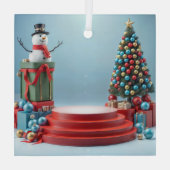 フェスティバルホリデイステージ ガラスオーナメント (裏面)