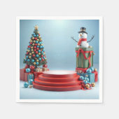 フェスティバルホリデイステージ スタンダードカクテルナプキン (正面)