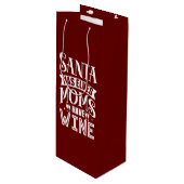 フェスティバルホリデイトート ワインギフトバッグ (正面アングル)