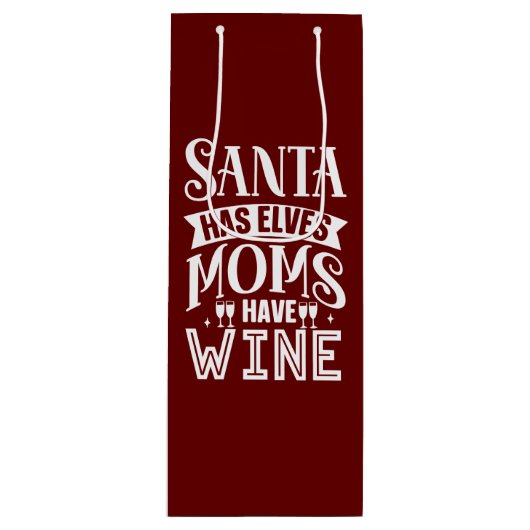 フェスティバルホリデイトート ワインギフトバッグ (正面)