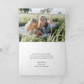 フェスティバルホリデーウォーターカラーJOYリースフォトカード シーズンカード (内部)