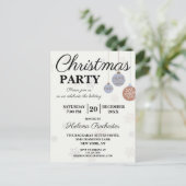 フェスティバルホリデーオーナメントクリスマスパーティー ポストカード (スタンド正面)