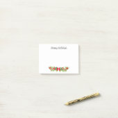 フェスティバルホリデーガーランドポストイットノート ポストイット (デスク上)