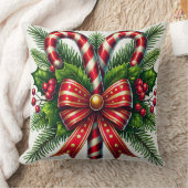 フェスティバルホリデーキャンディキャネスウィズホリー クッション (ブランケット)