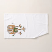 フェスティバルホリデーギラフェスウィズホリーリース バスタオルセット (ハンドタオル)