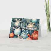 フェスティバルホリデークリスマスオーナメント カード (正面)