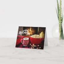 フェスティバルホリデークリスマスカード