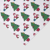 フェスティバルホリデーサンタ&ツリーズティッシュペーパー 薄葉紙 (詳細)