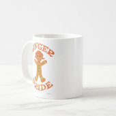 フェスティバルホリデージンジャープライドヘアカラーデザイン コーヒーマグカップ (正面左)