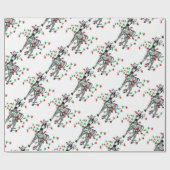 フェスティバルホリデーゼブラトゥインクルライト ラッピングペーパー (フラット)