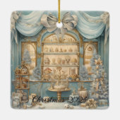 フェスティバルホリデーディスプレイ セラミックオーナメント (裏面)