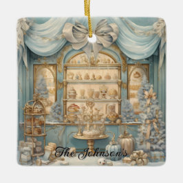 フェスティバルホリデーディスプレイ セラミックオーナメント