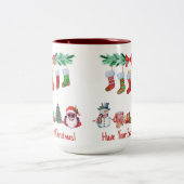 フェスティバルホリデーデザイン15オズマグ ツートーンマグカップ (中央)