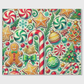 フェスティバルホリデートリート ラッピングペーパー (フラット)