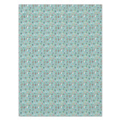 フェスティバルホリデードッグズインクリスマスセーター柄 テーブルクロス (正面)