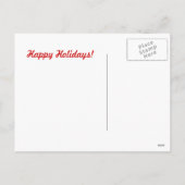 フェスティバルホリデードットポストカード シーズンポストカード (裏面)