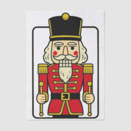 フェスティバルホリデーナッツクラッカーデクページティッシュペーパー 薄葉紙