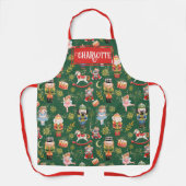フェスティバルホリデーナッツクラッカーバレエキャラクター名 エプロン (正面)