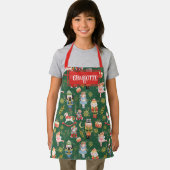 フェスティバルホリデーナッツクラッカーバレエキャラクター名 エプロン (インサイチュ)