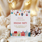 フェスティバルホリデーパーティー招待状 招待状